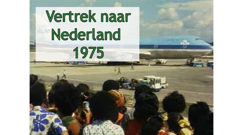 Massale vertrek naar Nederland 1975